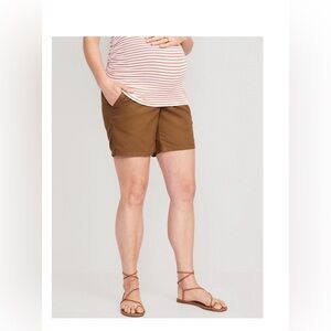 NWT Maternity Chino Shorts